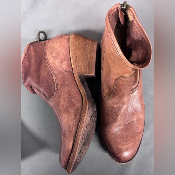 Sofft Aisley Western Booties Size 7 Color Cafe - Picture 5 of 13